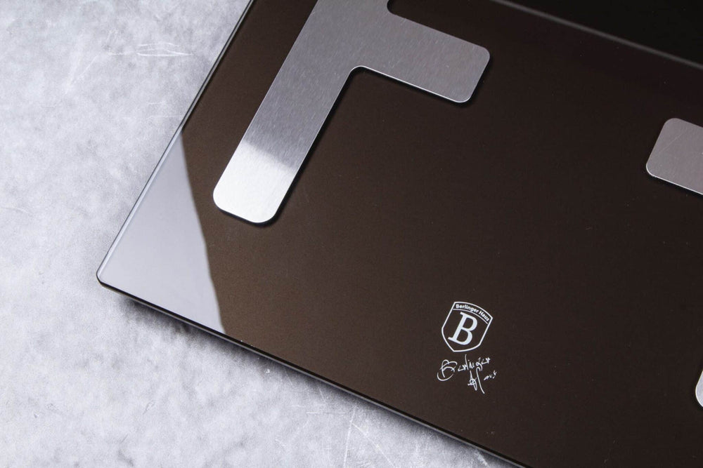 Berlinger Haus Metallic Line Shiny Black Edition tělesná váha, nosnost 180 kg, černá