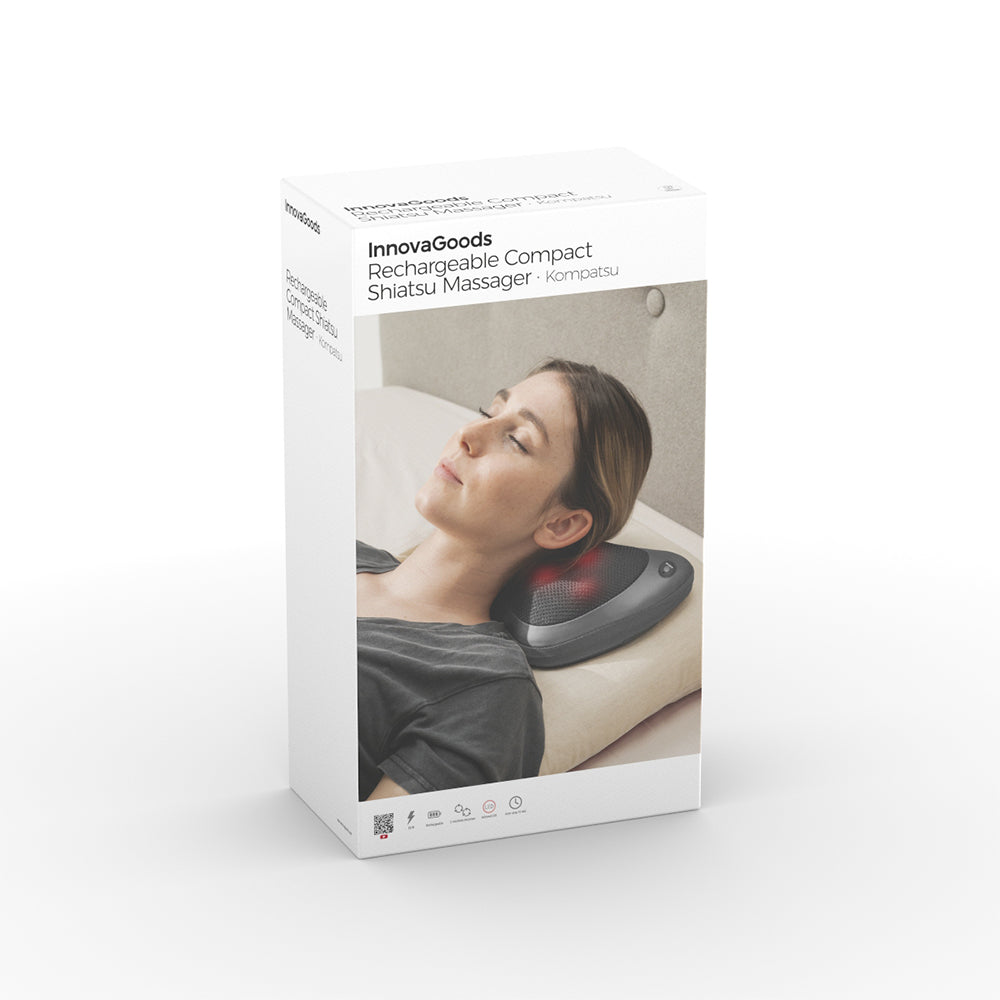 Dobíjecí kompaktní shiatsu masážní přístroj na tělo
