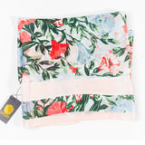 Orchidejový vánek, šála, 85 x 180 cm, Bílá, 100% veganské hedvábí