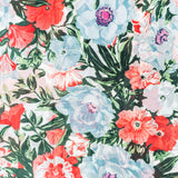 Orchidejový vánek, šála, 85 x 180 cm, Bílá, 100% veganské hedvábí