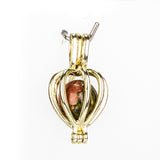 Pozlacená Slitinová Sada s Červeným Achátem a Tyrkysem ( Náhrdelník+Přívěsek )