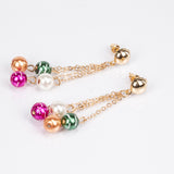 Pozlacená slitina Sada  - Karátové číslo: 322. přibližná hmotnost: 65 gramů ( Náhrdelník+Náušnice+Náramek )