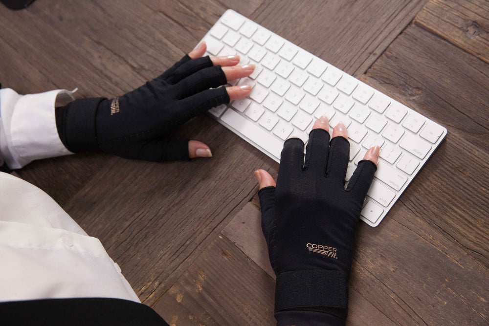 Kompresní rukavice Copper Fit unisex pro odlehčení rukou