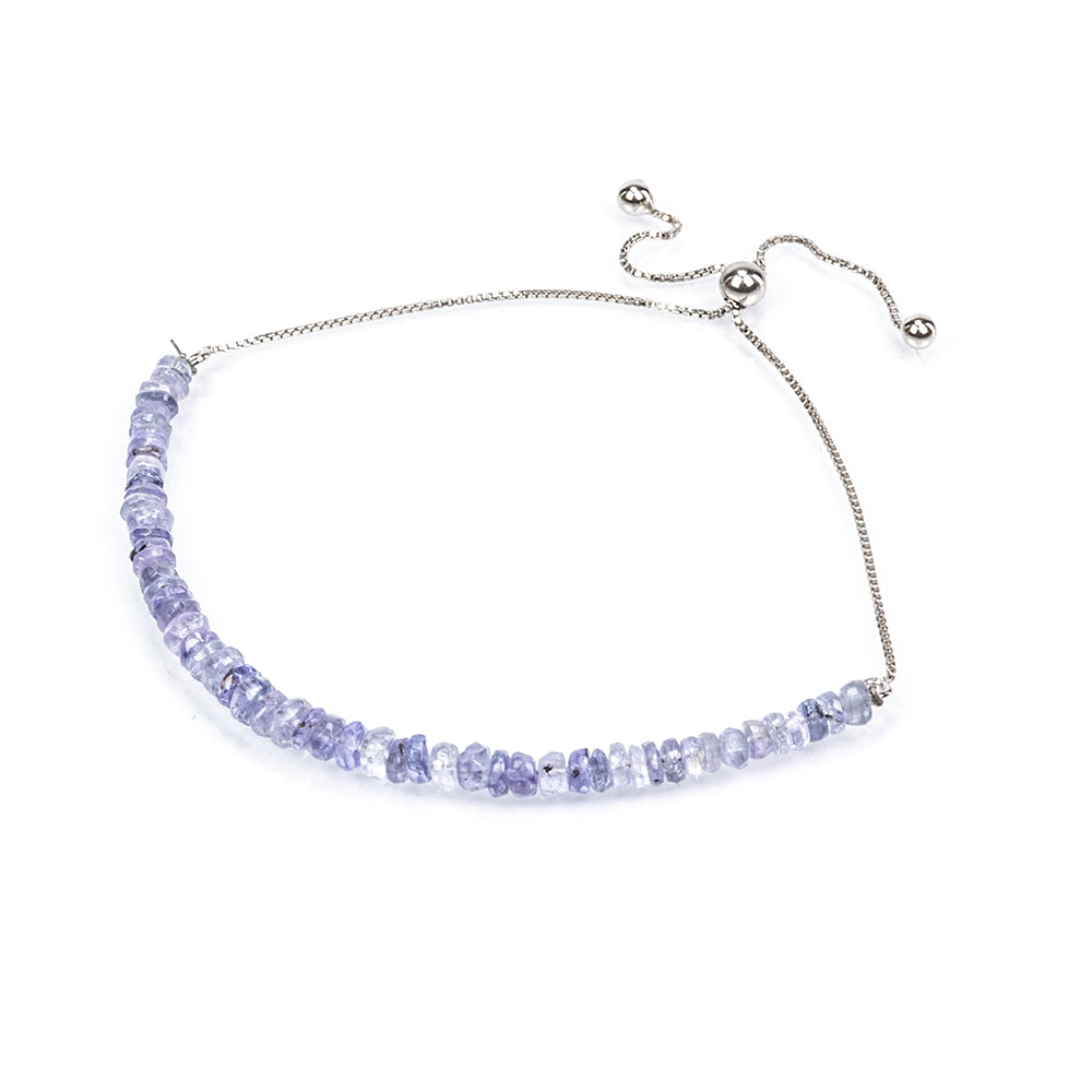 Stříbrný Náramek s Tanzanitem