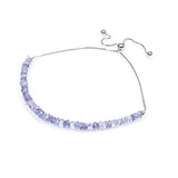 Stříbrný Náramek s Tanzanitem