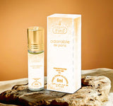 ADORABLE DE PARIS 6 ml perfume oil (TOP: BERGAMOT, MANDARIN, SWEET PEA; MIDDLE: JASMINE, ROSE; BASE: SANDALWOOD, MUSK, AMBER)