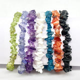 Korále Sada s Tanzanitem a Marockým Ametystem - Karátové číslo: 251.91. přibližná hmotnost: 51.48 gramů ( Náramek )