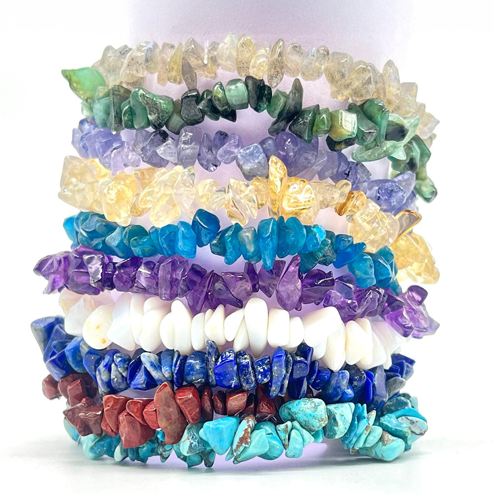 Korále Sada s Tanzanitem a Brazilským Smaragdem - Karátové číslo: 338.64. přibližná hmotnost: 67.73 gramů ( Náramek )