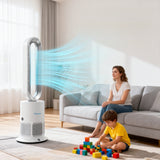 TurboAirStar Čistička vzduchu s ventilátorem pro chlazení nebo ohřátí vzduchu
