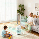 TurboAirStar Čistička vzduchu s ventilátorem pro chlazení nebo ohřátí vzduchu