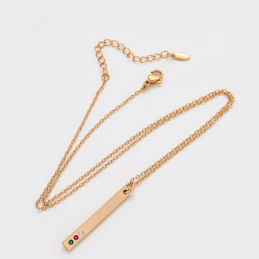 Pozlacený Slitinový Náhrdelník s Červeným Emporia® Křišťálem a se Zeleným Emporia® Křišťálem ( Náhrdelník+Přívěsek )