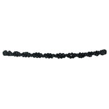 Pozlacené Stříbro 925/1000 - Náramek s Černým spinelem - Karátové číslo: 14.05. přibližná hmotnost: 4.61 gramů