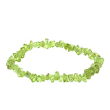 Nugetová Sada s Čchang-pajským Peridotem ( Náhrdelník+Náramek )