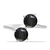 Stříbro 925/1000 Prsten s Picasso Jaspisem - Karátové číslo: 3.22. přibližná hmotnost: 2.71 gramů