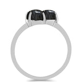 Stříbro 925/1000 Prsten s Picasso Jaspisem - Karátové číslo: 3.22. přibližná hmotnost: 2.71 gramů