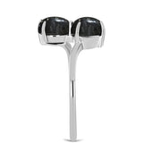 Stříbro 925/1000 Prsten s Picasso Jaspisem - Karátové číslo: 3.22. přibližná hmotnost: 2.71 gramů