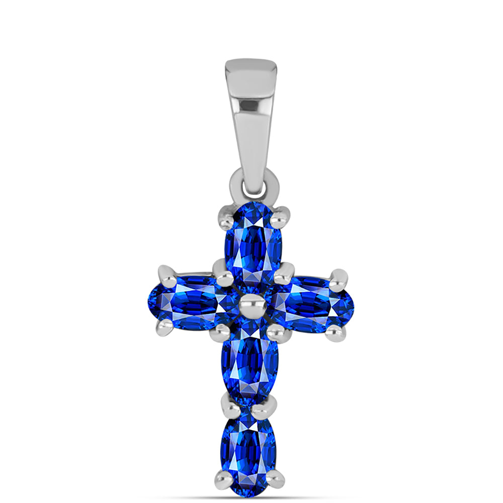 Stříbro 925/1000 Sada s Australským Modrým Safírem - Karátové číslo: 4.16. přibližná hmotnost: 5.19 gramů ( Náušnice+Prsten+Přívěsek )