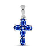 Stříbro 925/1000 Sada s Australským Modrým Safírem - Karátové číslo: 4.16. přibližná hmotnost: 5.19 gramů ( Náušnice+Prsten+Přívěsek )