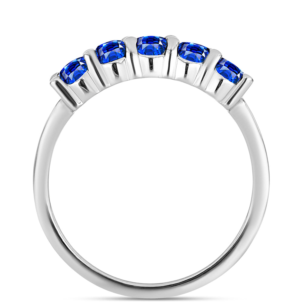 Stříbro 925/1000 Sada s Australským Modrým Safírem - Karátové číslo: 4.16. přibližná hmotnost: 5.19 gramů ( Náušnice+Prsten+Přívěsek )