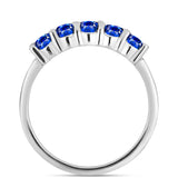 Stříbro 925/1000 Sada s Australským Modrým Safírem - Karátové číslo: 4.16. přibližná hmotnost: 5.19 gramů ( Náušnice+Prsten+Přívěsek )