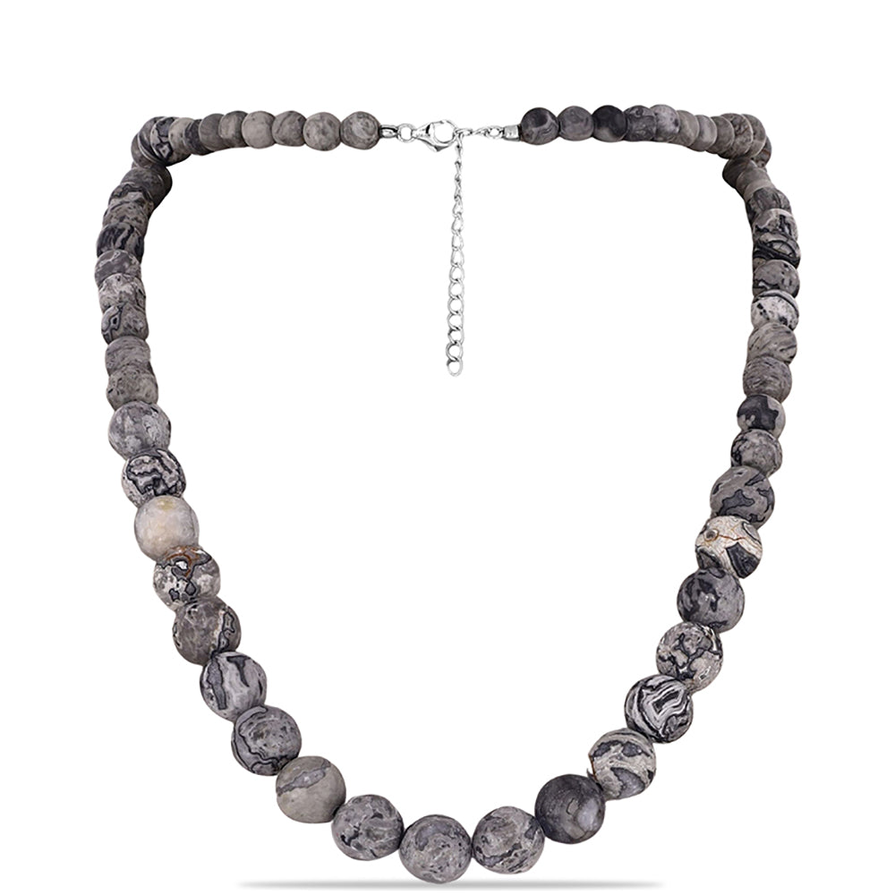 Nugetový Náhrdelník s Picasso Jaspisem - Karátové číslo: 277.5. přibližná hmotnost: 56.54 gramů