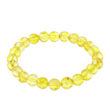 Nugetový Náramek s "Císařským žlutým" topazem - Karátové číslo: 85.4. přibližná hmotnost: 17.08 gramů