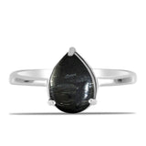 Stříbro 925/1000 Prsten s Picasso Jaspisem - Karátové číslo: 2.18. přibližná hmotnost: 2.5 gramů