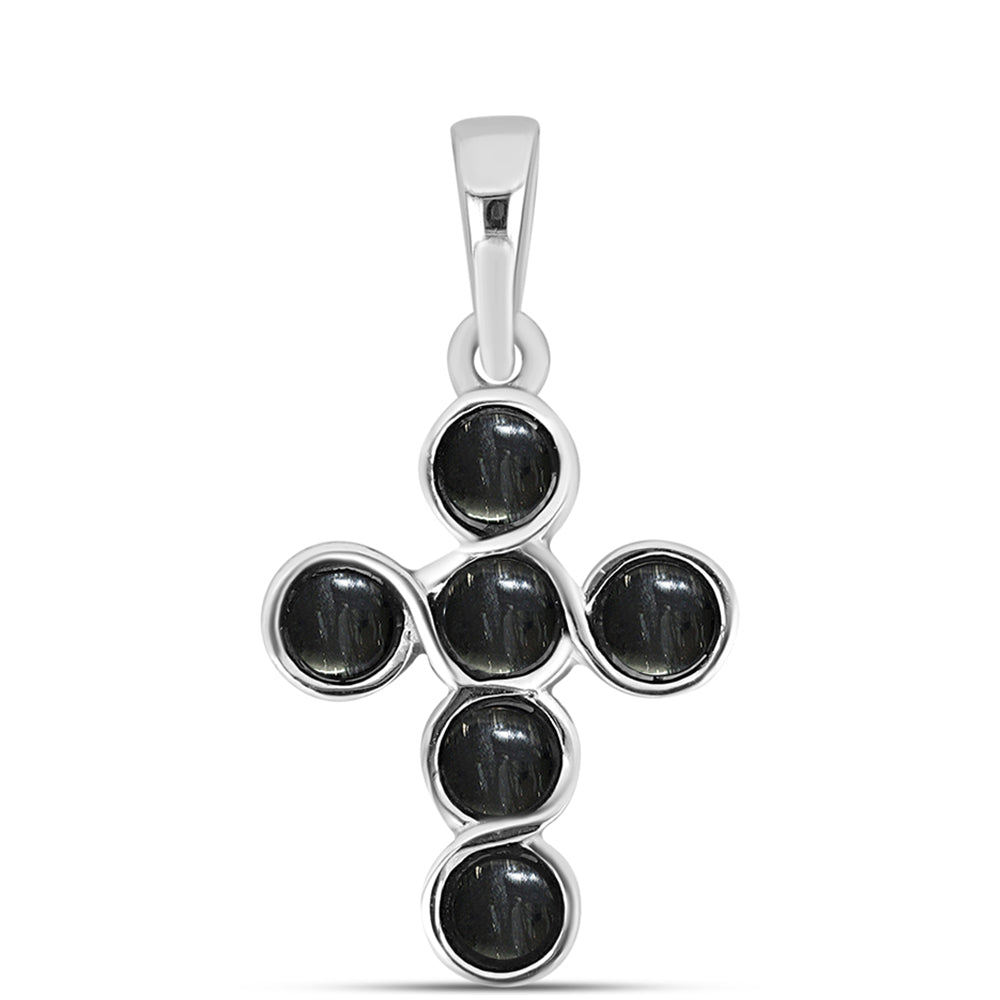 Stříbro 925/1000 Přívěsek s Picasso Jaspisem - Karátové číslo: 0.76. přibližná hmotnost: 1.34 gramů