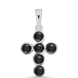 Stříbro 925/1000 Přívěsek s Picasso Jaspisem - Karátové číslo: 0.76. přibližná hmotnost: 1.34 gramů