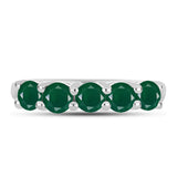 Stříbro 925/1000 - Prsten se Zeleným Chalcedonem - Karátové číslo: 1.22. přibližná hmotnost: 2.97 gramů