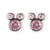 Bílým Pozlacená slitina Sada s Růžovým Emporia® Křišťálem ( Náhrdelník+Náušnice+Přívěsek )