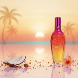 100 ml Eau de Parfum "TROPICAL SUN" Ovocná Pižmová Vůně pro Ženy, s 3% obsahem esenciálních olejů