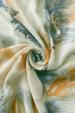 Šála-šátek s Motivem pera, světle modrá, 90 cm x 180 cm - Multilady.cz