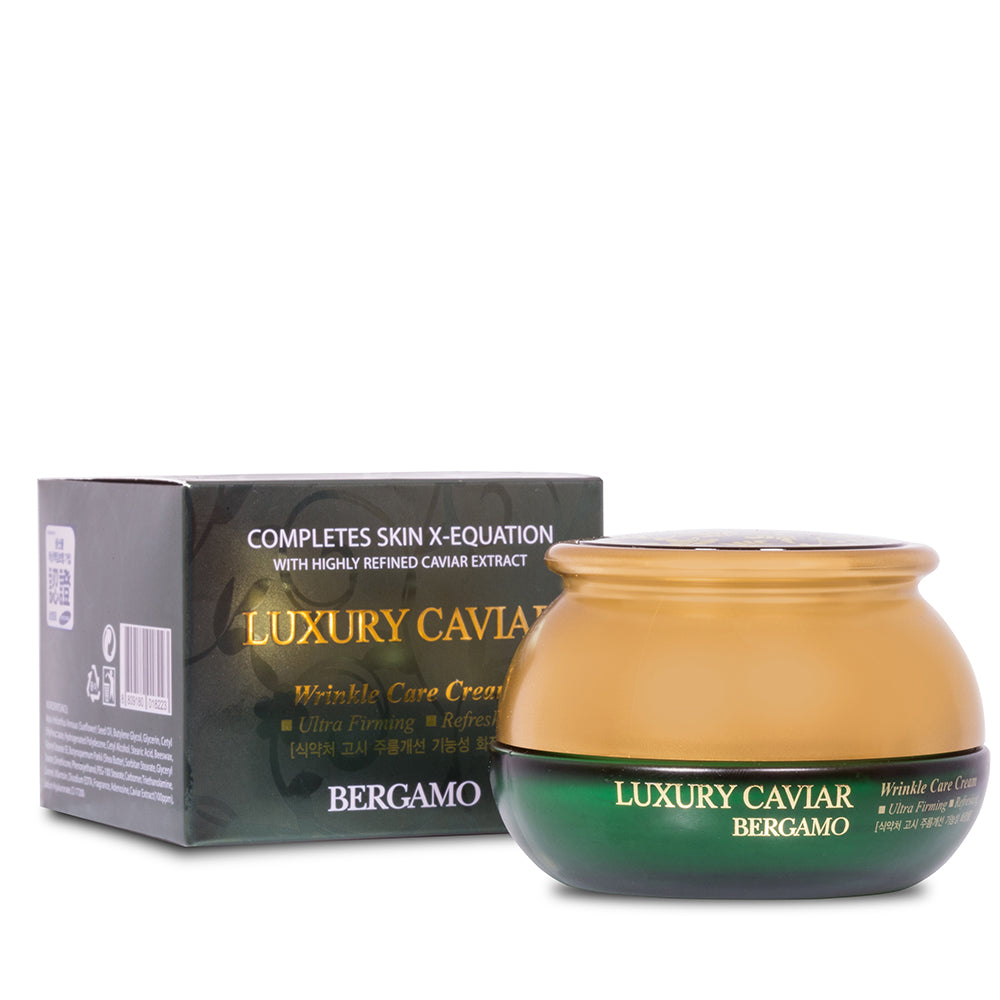 2+1 BERGAMO Luxusní Kaviárový Krém proti Vráskám, 3 x 50g