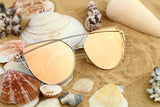 Dámské sluneční zrcadlové brýle s filtrem UV400