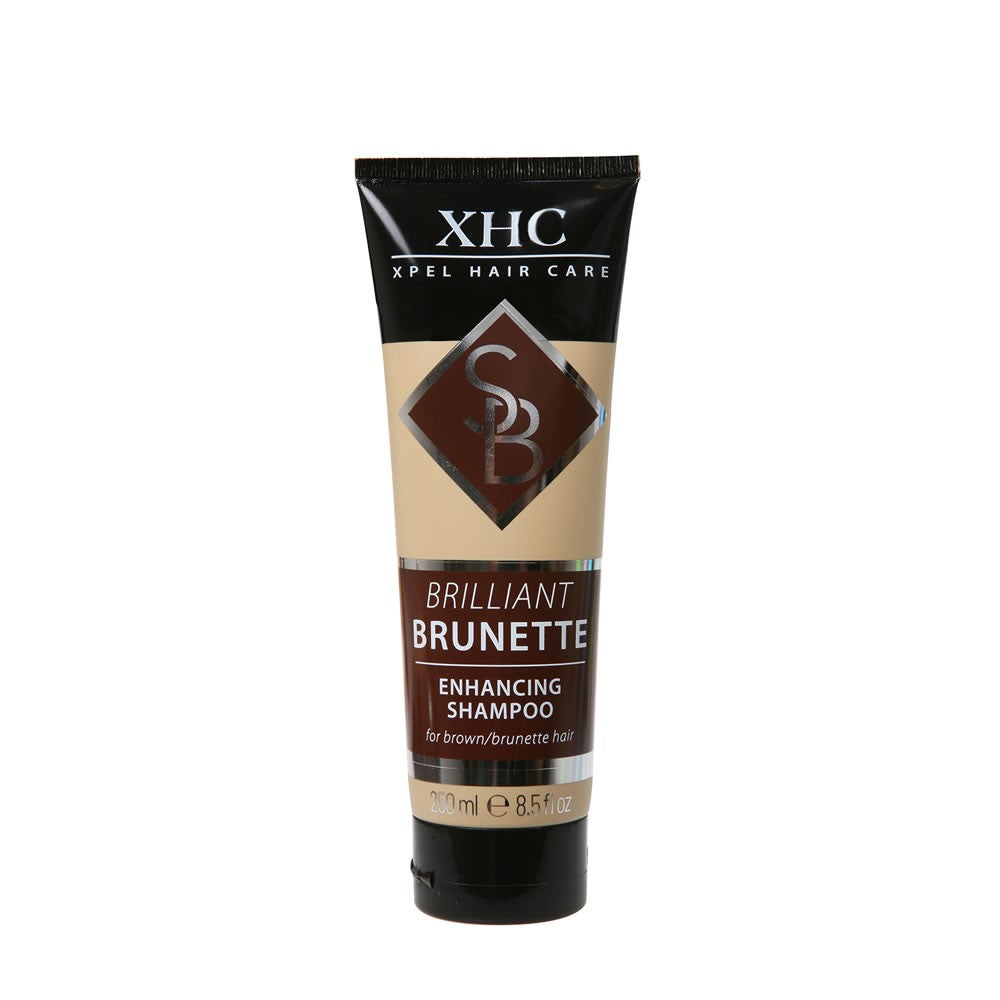 XHC Brunette Vyživující Šampon pro Přírodní a Obarvené Hnědé vlasy, 250 ml