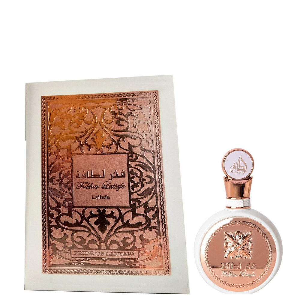 100 ml Eau de Parfum Fakhar Lattafa Pink Orientální Sladká a Květinová Vůně pro Ženy - Multilady.cz