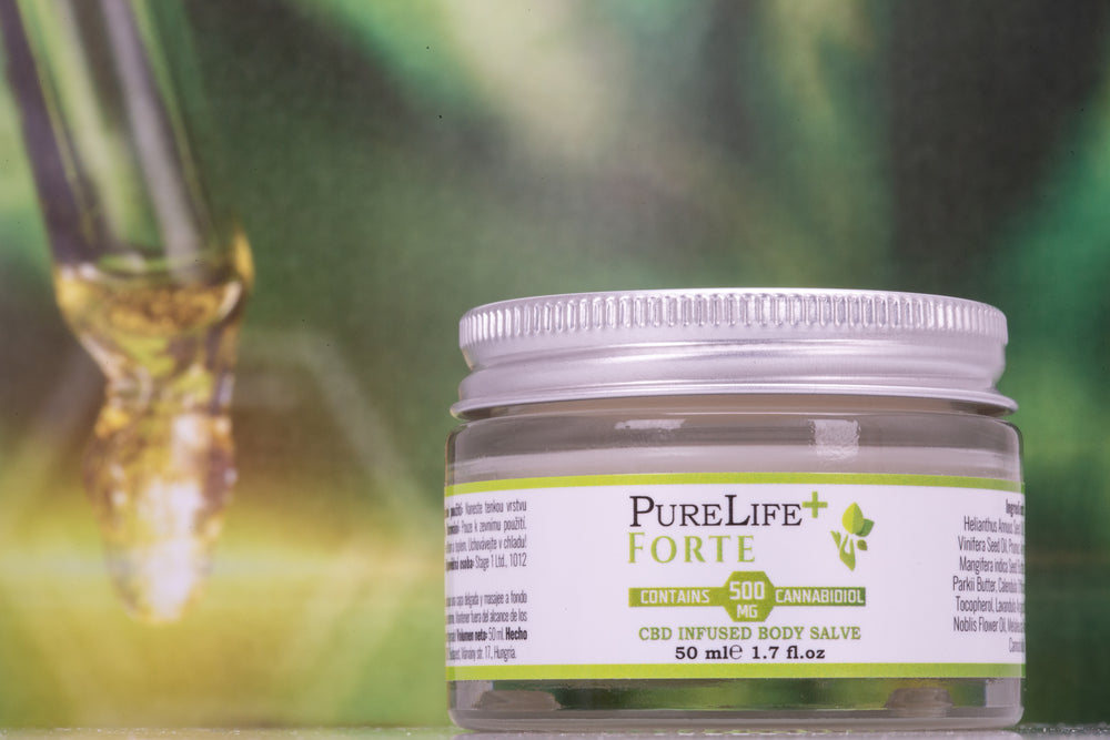 PURE LIFE FORTE RAPID CBD regenerační krém, 500 mg