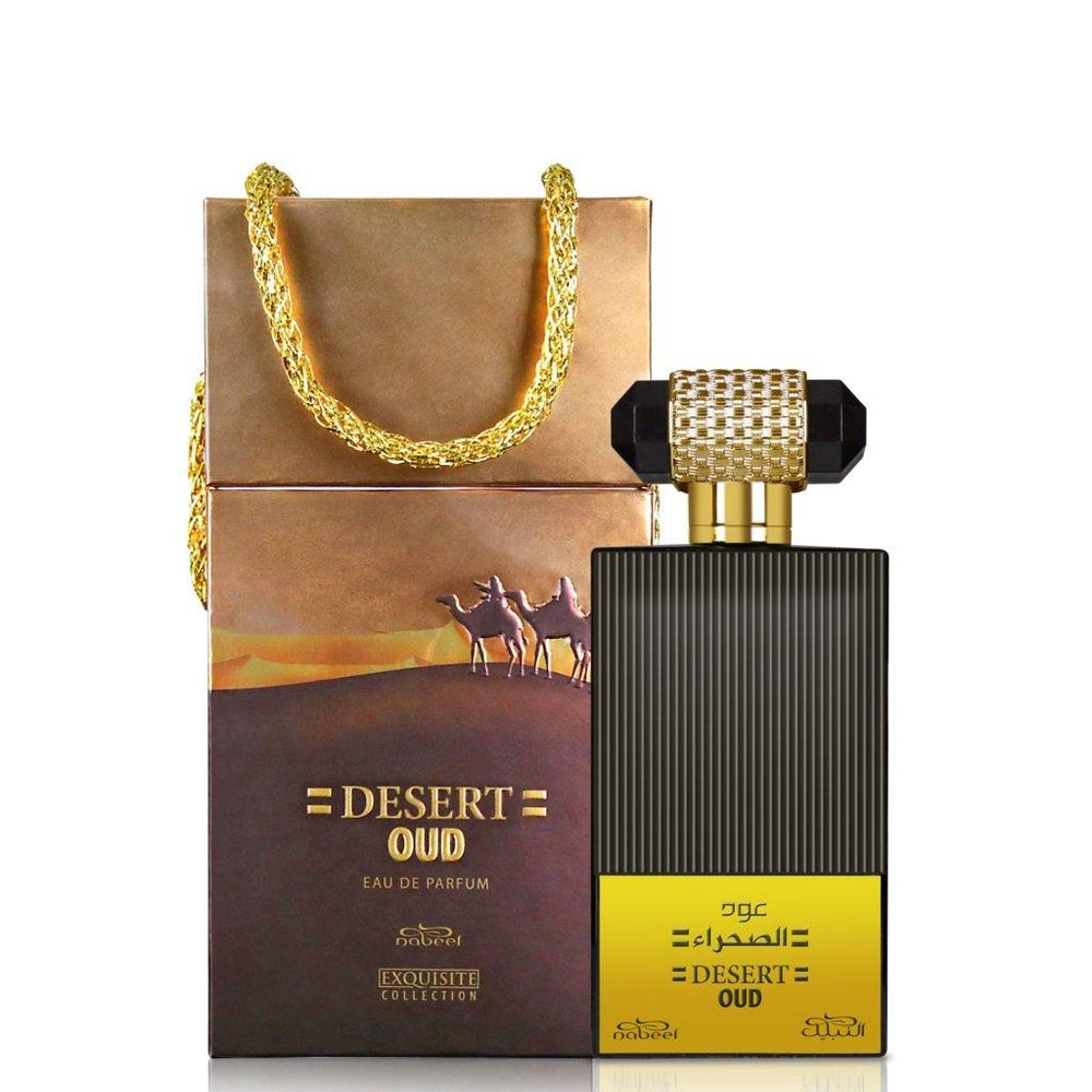 100 ml Eau De Parfum Desert Oud Kožená-Břečťanová Vůně pro Muže a Ženy - Multilady.cz