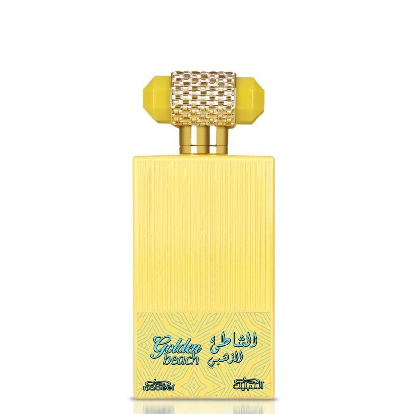 100 ml Eau De Parfum Golden Beach Břečťanová-Vanilková Vůně pro Muže a Ženy - Multilady.cz