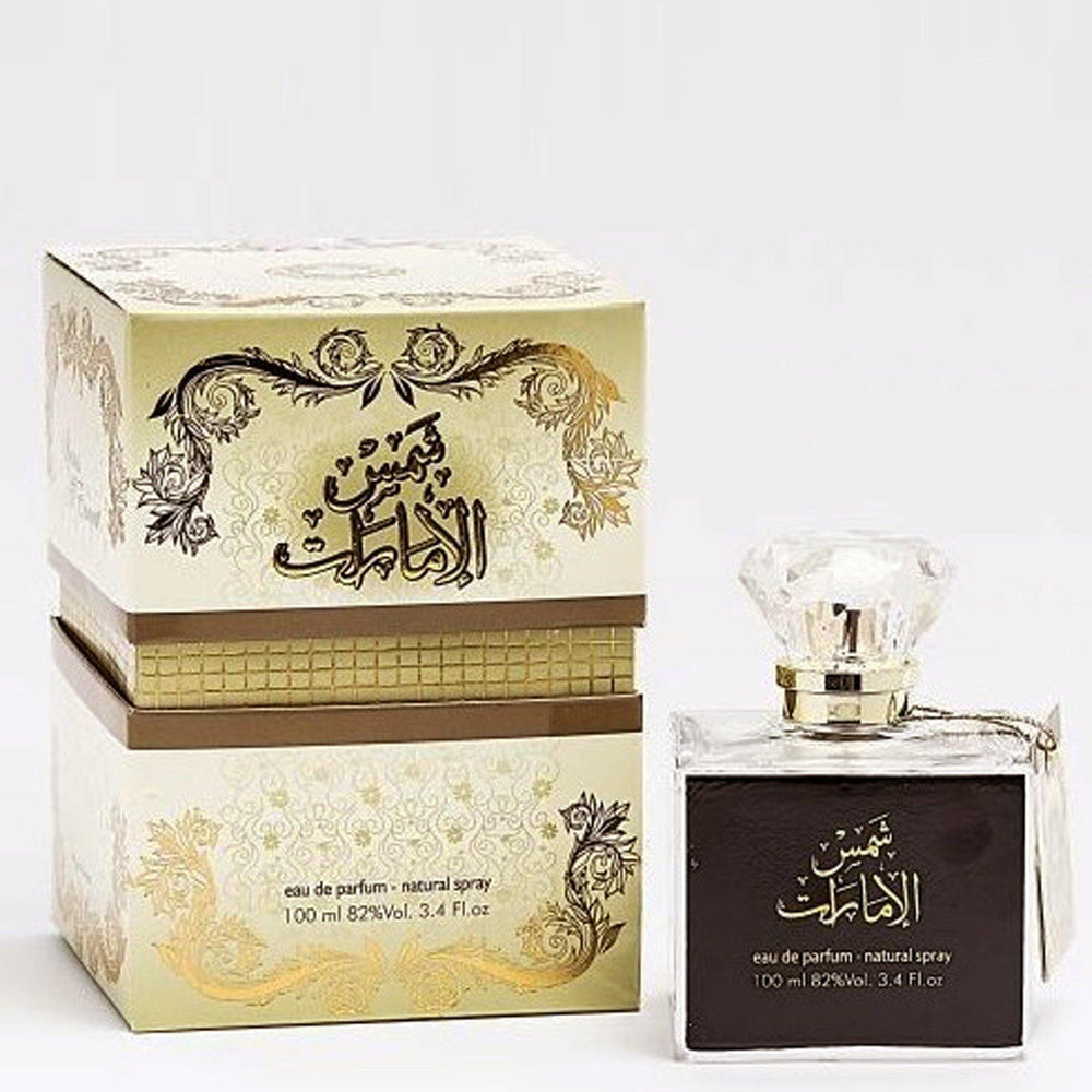 100 ml Eau de Perfume Shams Al Emarat Ovocná Pižmová a Santalová vůně pro Ženy - Multilady.cz