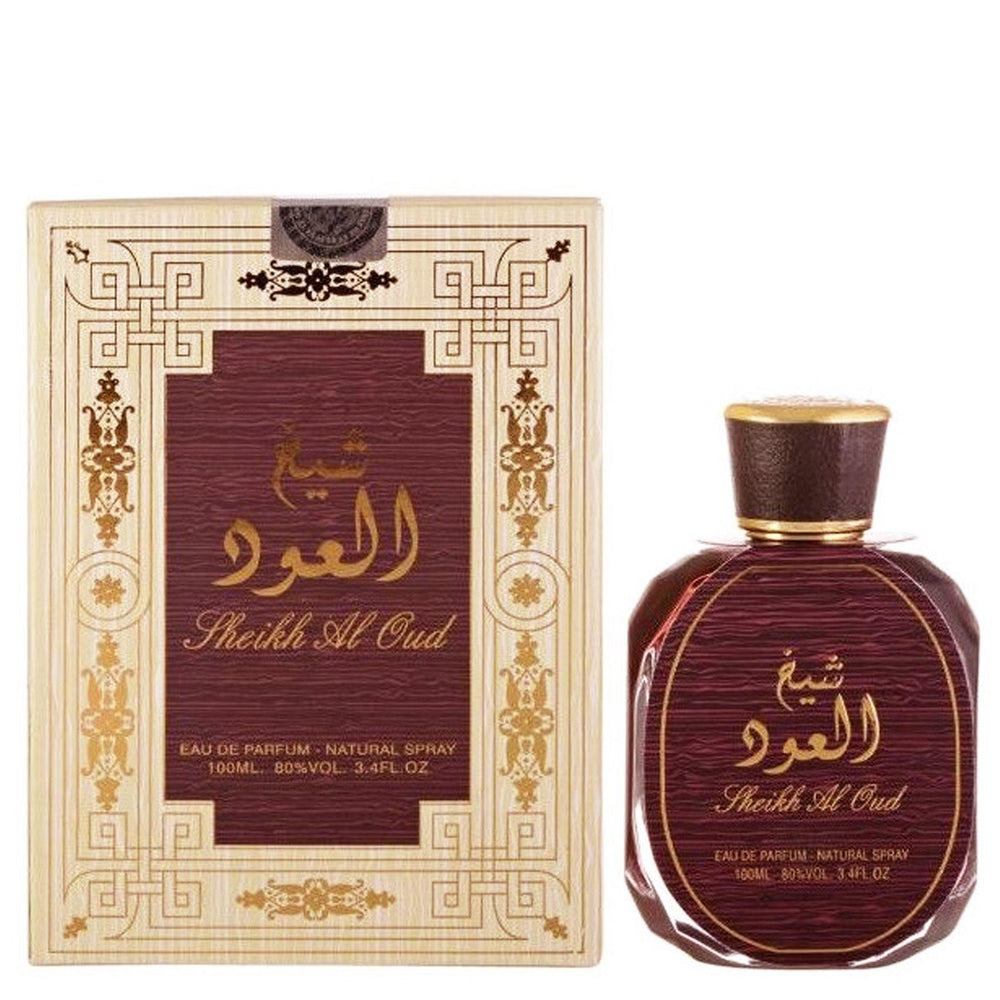 100 ml Eau de Perfume Sheikh Al Oud Kořeněná Dřevitá vůně pro Muže - Multilady.cz