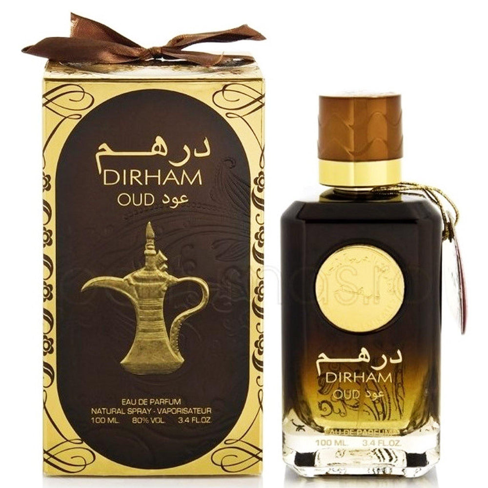 100 ml Eau de Perfume Dirham Oud Dřevitá Oudová vůně pro Muže - Multilady.cz