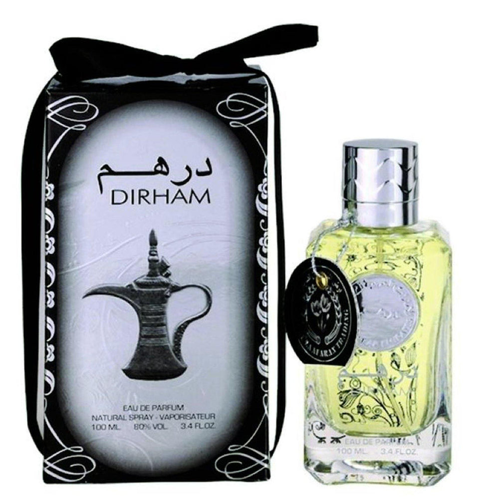 100 ml Eau de Perfume Dirham Silver Květinová Citrusová Santalová vůně pro Muže - Multilady.cz