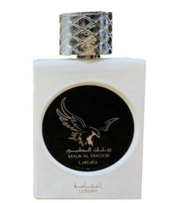 100ml Eau de Perfume Malik Al Tayoor Luxusní Svěží Kožená a Citrusová vůně pro Muže