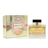 100 ml Eau de Parfume Qimat Al Hub Květinová dřevitá ovocná vůně pro ženy
