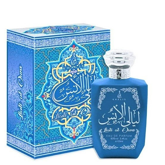100 ml Eau de Parfum Liali Al Ouns Jantarová dřevitá Vůně pro muže a ženy