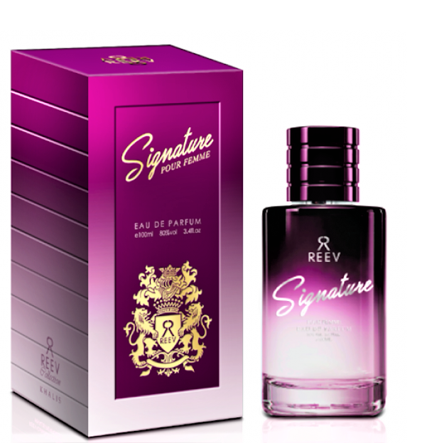 100 ml Eau de Parfum Signature Purple pižmová dřevitá vanilková vůně pro ženy