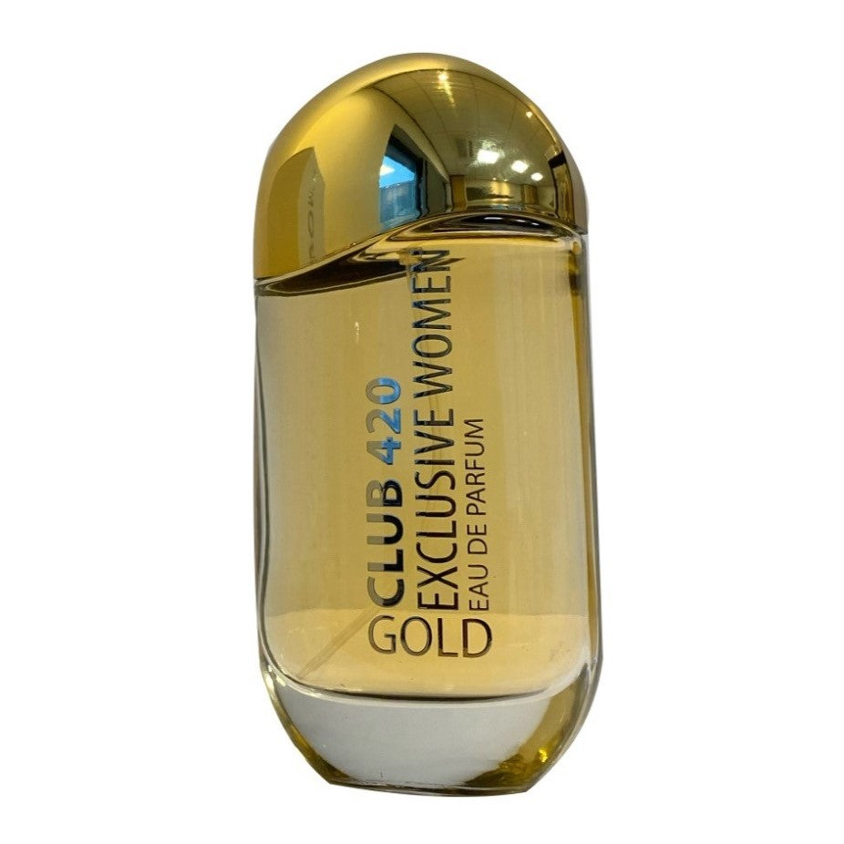 100 ml Eau de Perfume KLUB 420 GOLD -  Orientální vanilková vůně pro ženy, s 10% obsahem esenciálních olejů
