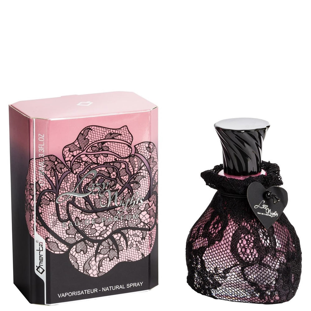 100 ml Eau de Parfume "LAZY NIGHTS" Květinová Pižmová Vůně pro Ženy,  s 6% obsahem esenciálních olejů